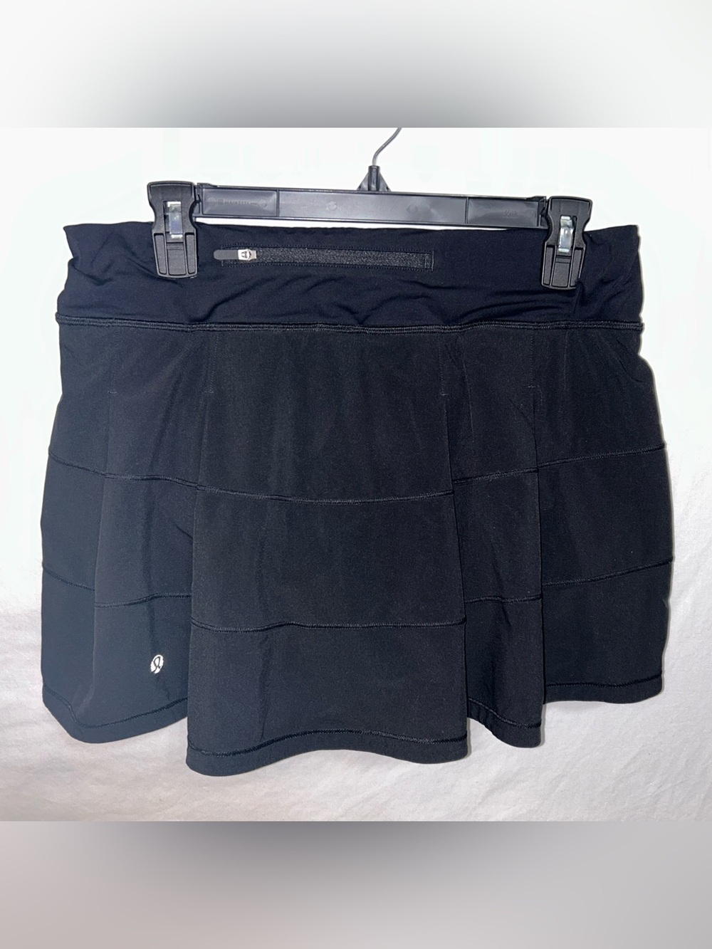 lululemon athletica Black Circle Skirt with Zip Pocket